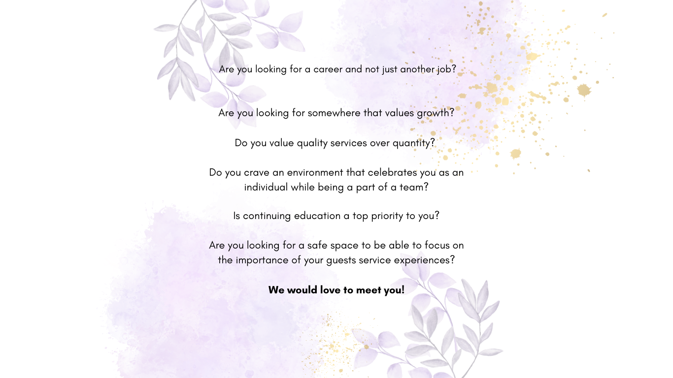 Solari Head Spa offers so many benefits outside the traditional salon benefits!